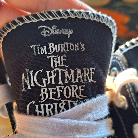 Disney Sneakers, Kid Size 1, Unisex, The Nightmare Before Christmas, High Tops - Picture 3 of 11